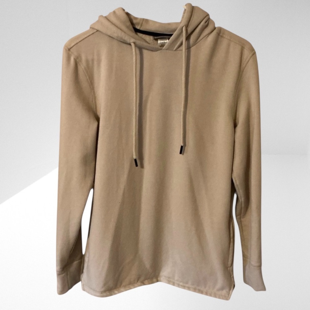 🌺2XIST TAN SIDE POCKETS HOODED SWEATSHIRT